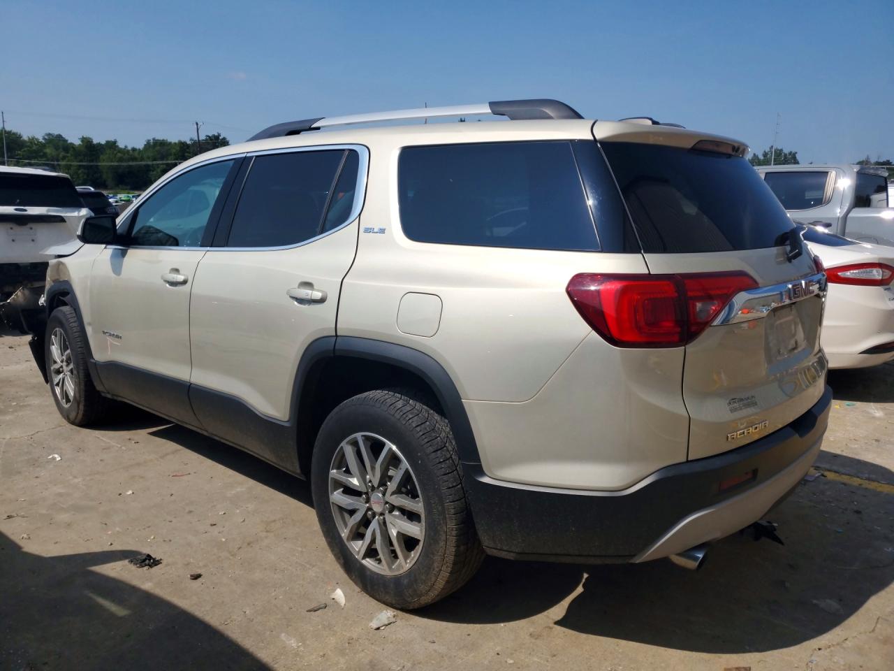 2017 Gmc Acadia Sle Beige vin: 1GKKNLLS5HZ163926