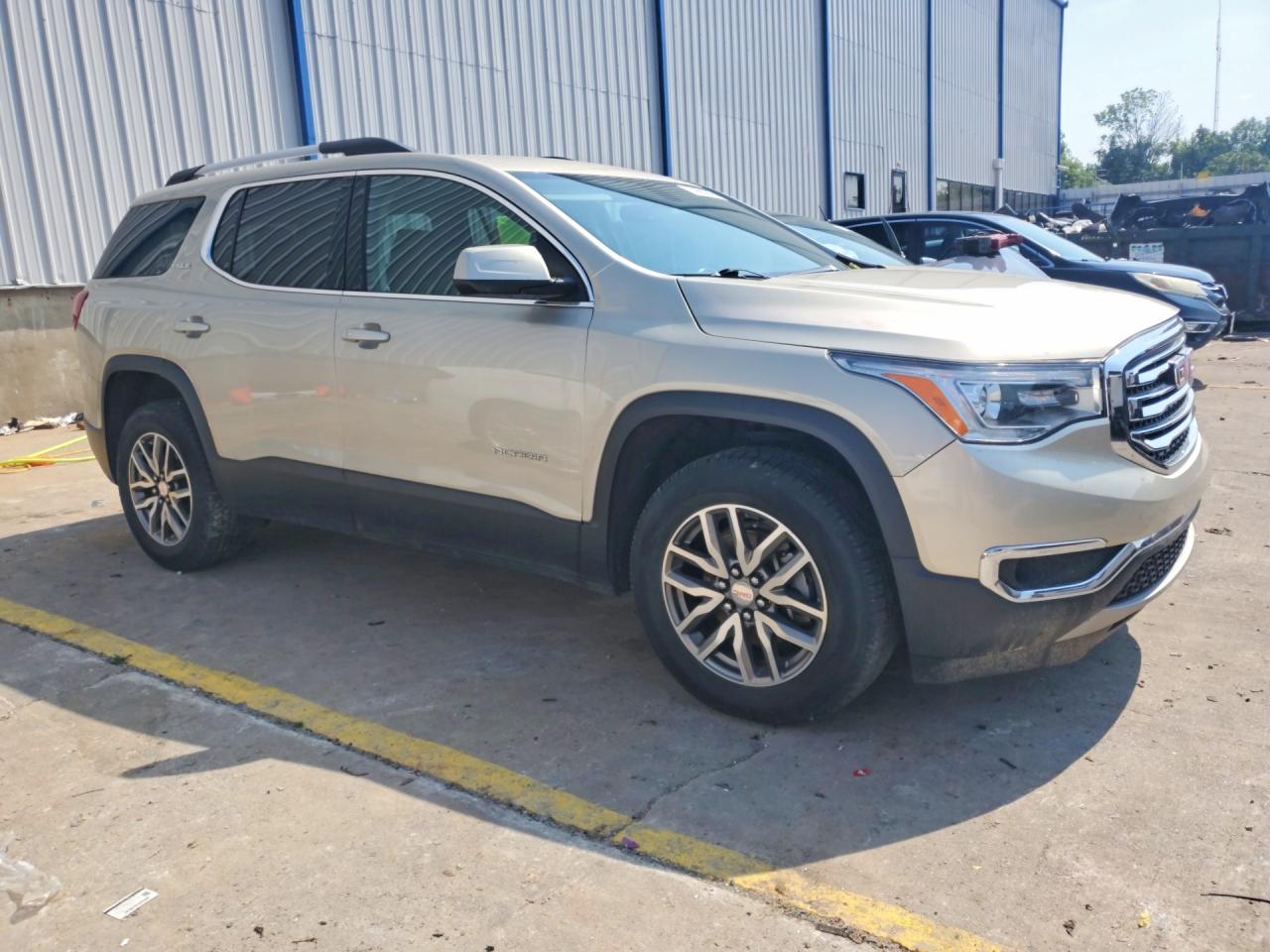 2017 Gmc Acadia Sle Beige vin: 1GKKNLLS5HZ163926