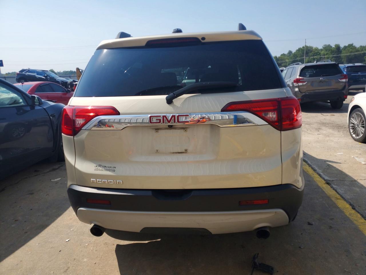 2017 Gmc Acadia Sle Beige vin: 1GKKNLLS5HZ163926
