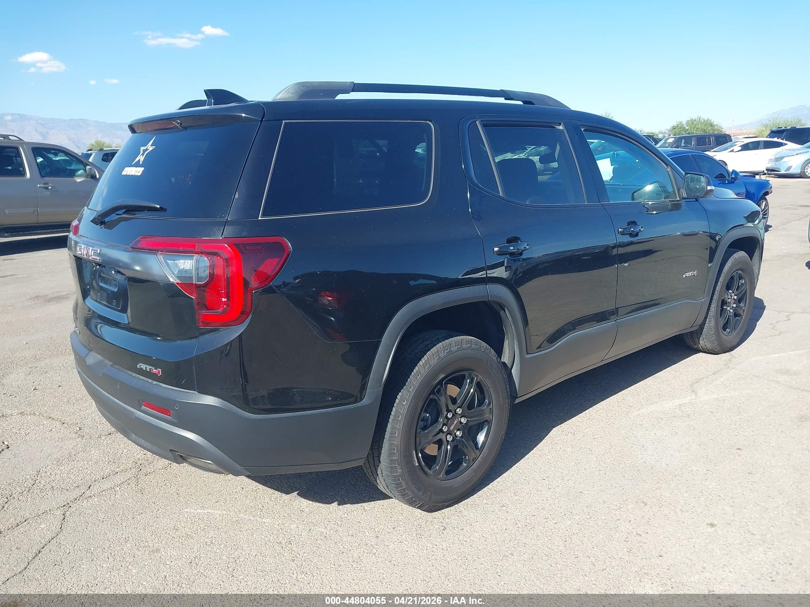 2022 Gmc Acadia Awd At4 Black vin: 1GKKNLLS5NZ138343