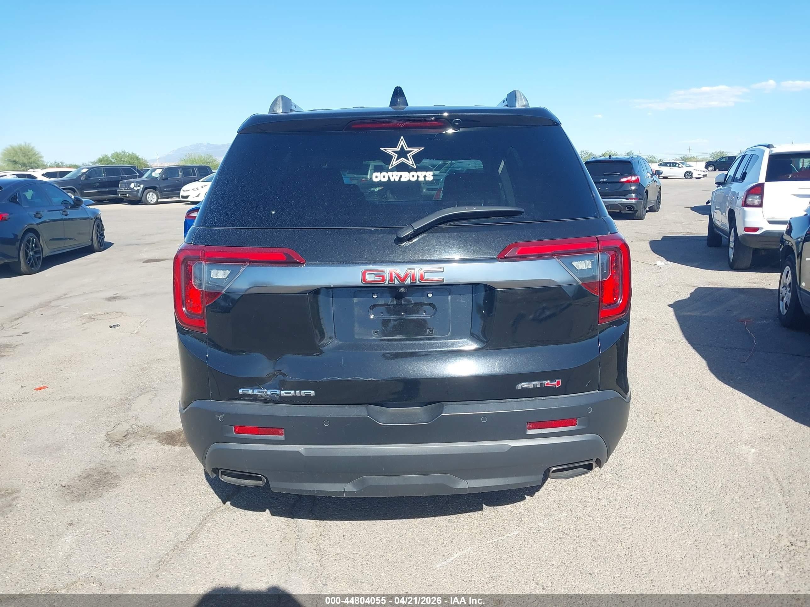 2022 Gmc Acadia Awd At4 Black vin: 1GKKNLLS5NZ138343