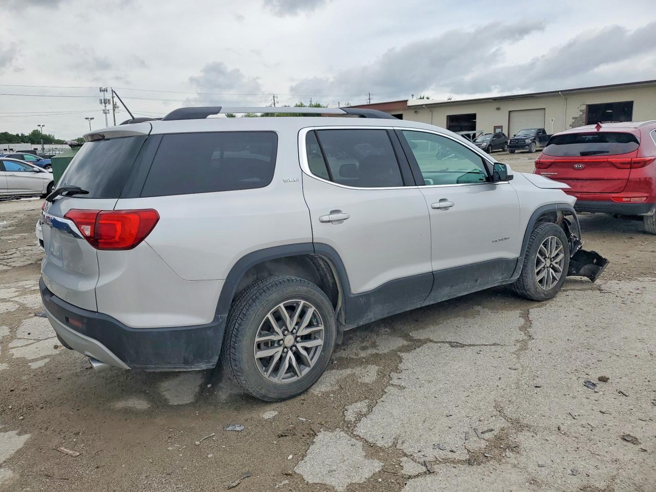 2019 Gmc Acadia Sle Silver vin: 1GKKNLLS6KZ209366