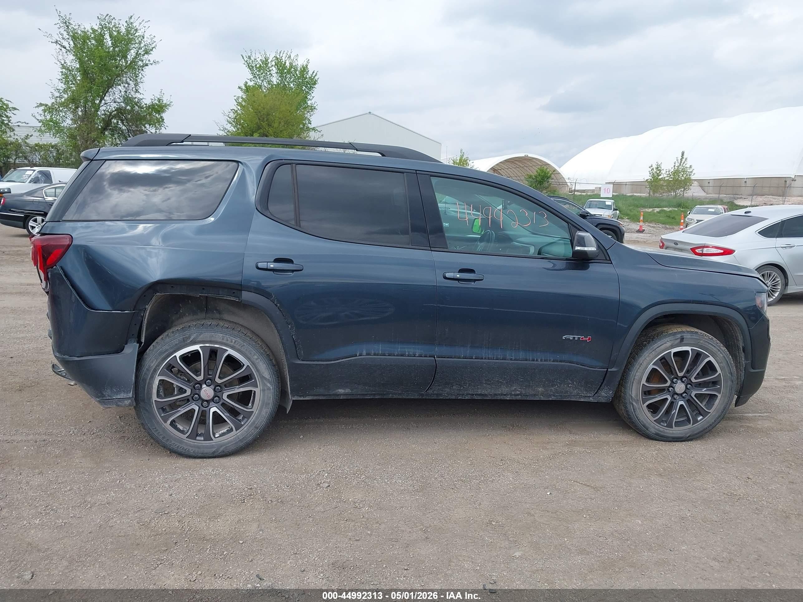 2020 Gmc Acadia Awd At4 Серый vin: 1GKKNLLS6LZ112458