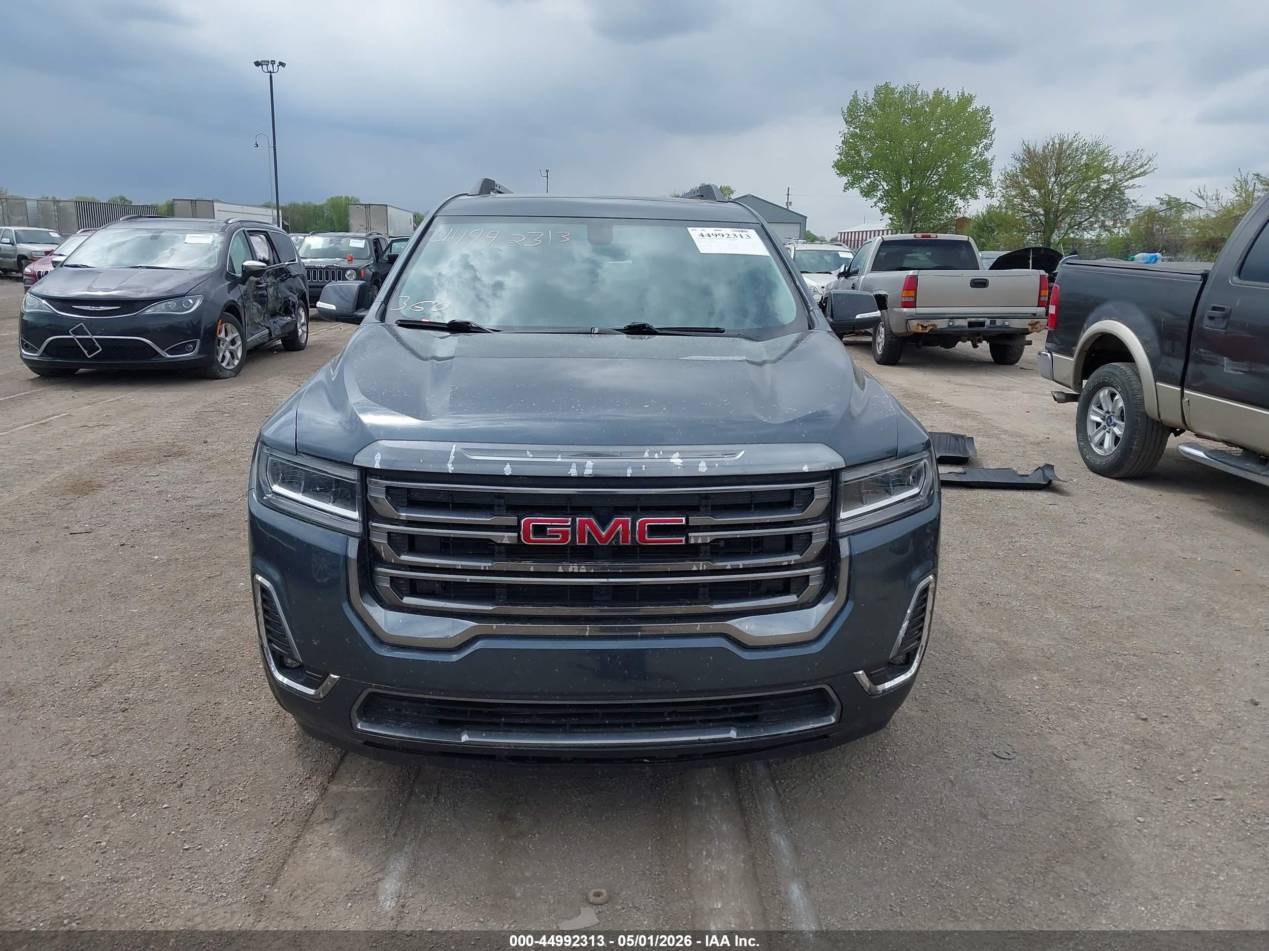 2020 Gmc Acadia Awd At4 Серый vin: 1GKKNLLS6LZ112458