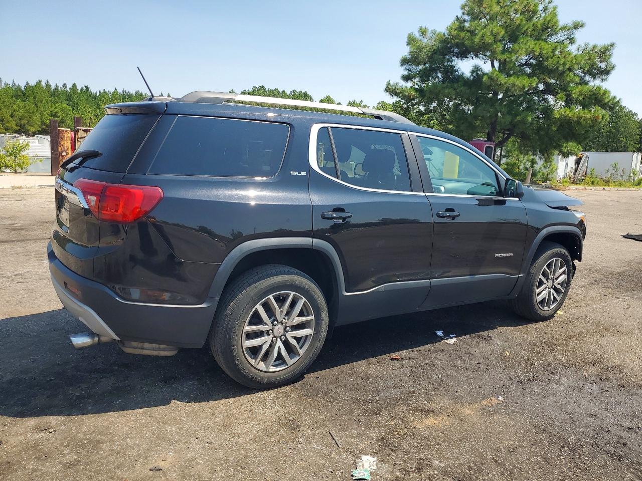 2017 Gmc Acadia Sle Black vin: 1GKKNLLS7HZ242563