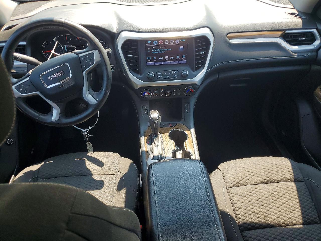 2017 Gmc Acadia Sle Black vin: 1GKKNLLS7HZ242563