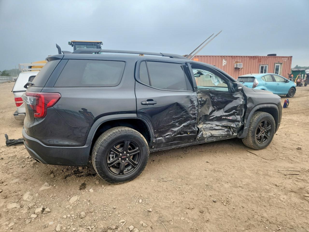 2020 Gmc Acadia At4 Gray vin: 1GKKNLLS8LZ206616