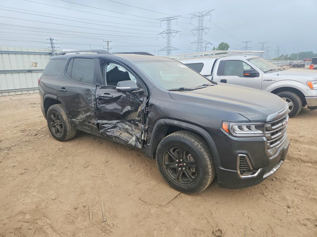 2020 Gmc Acadia At4 Gray vin: 1GKKNLLS8LZ206616