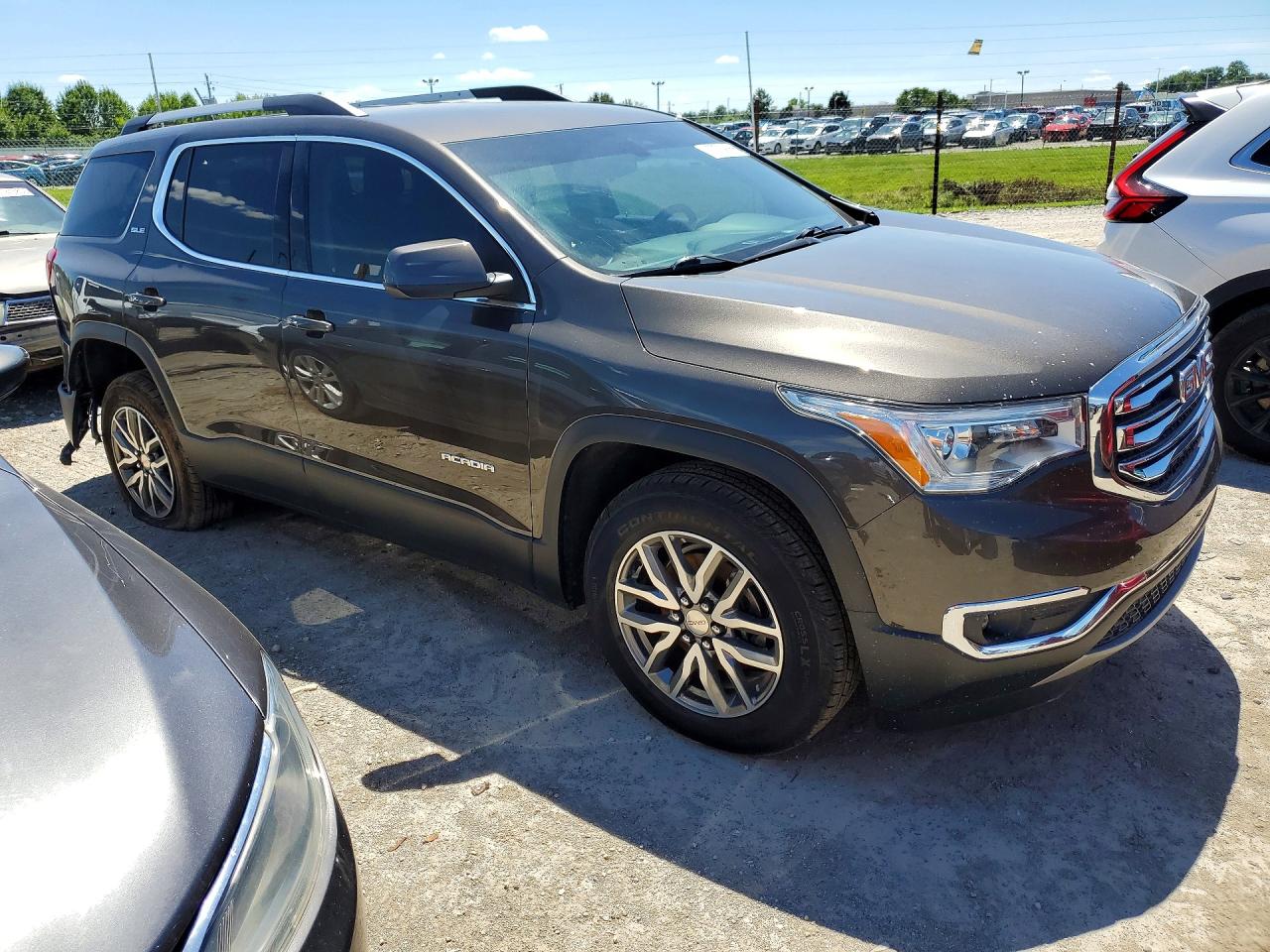 2019 Gmc Acadia Sle Brown vin: 1GKKNLLSXKZ289447