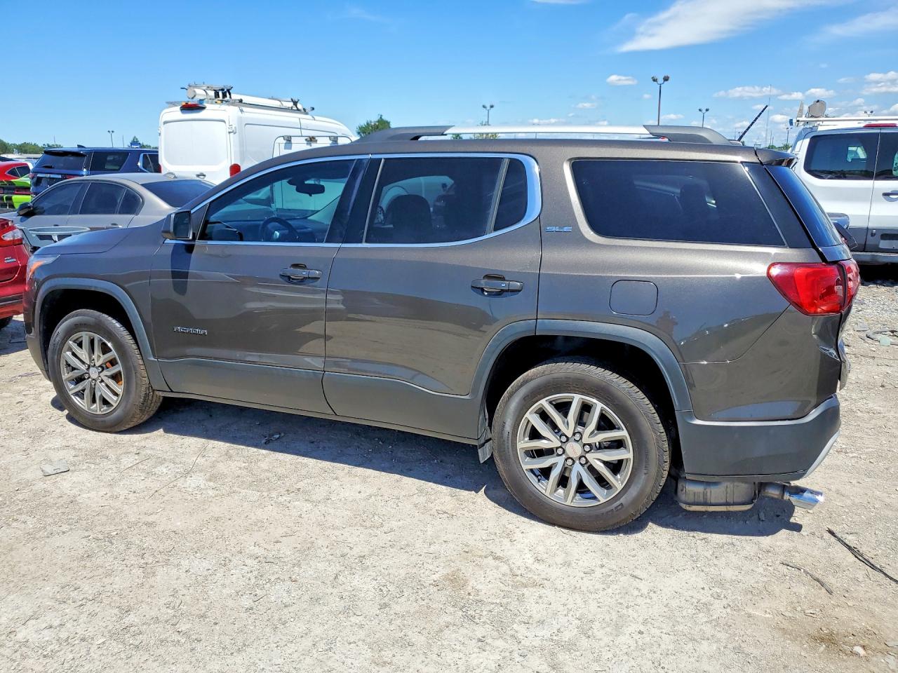 2019 Gmc Acadia Sle Brown vin: 1GKKNLLSXKZ289447