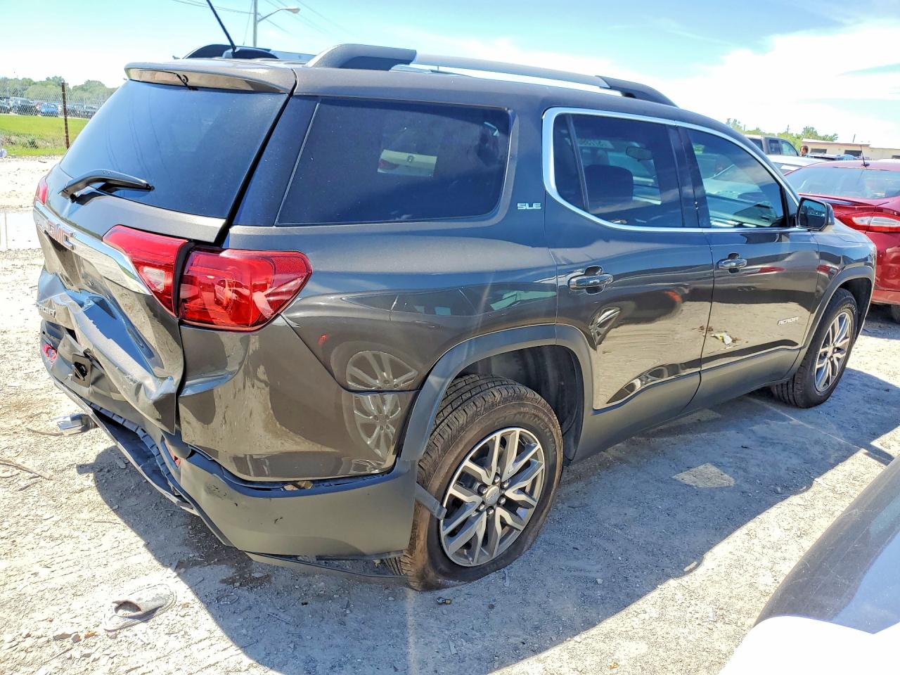 2019 Gmc Acadia Sle Brown vin: 1GKKNLLSXKZ289447