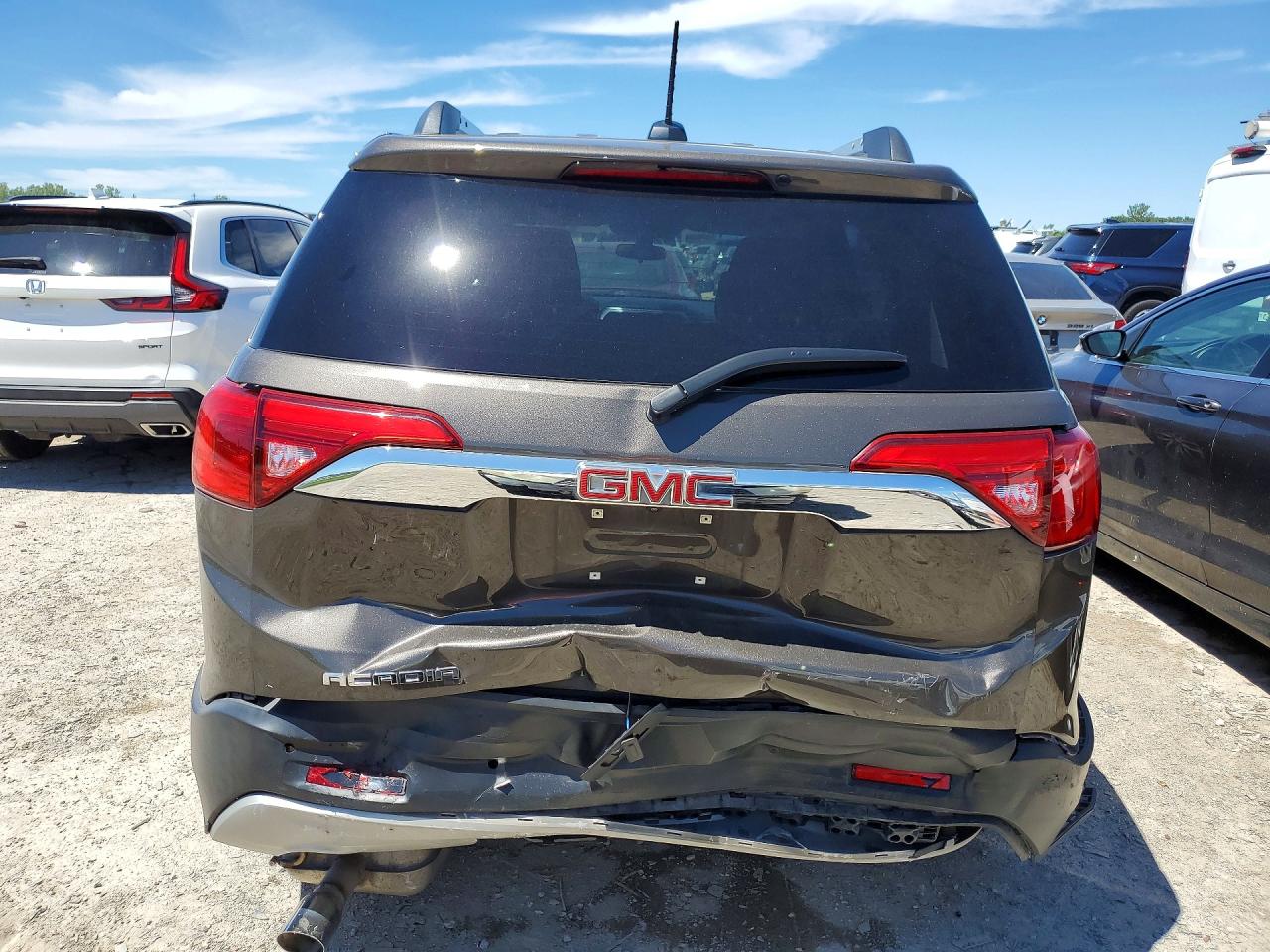 2019 Gmc Acadia Sle Brown vin: 1GKKNLLSXKZ289447