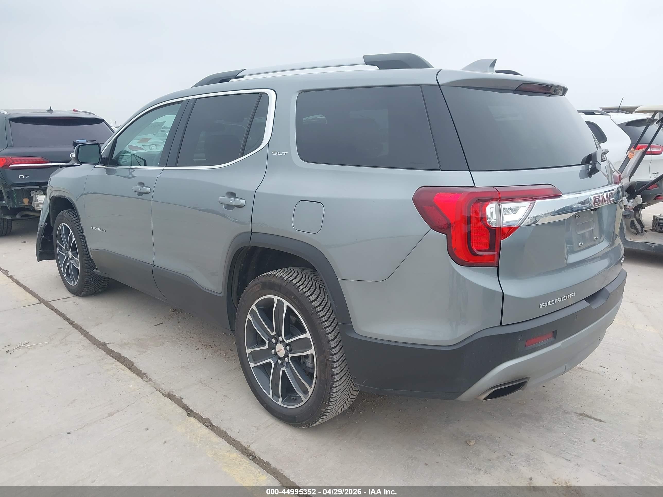 2023 Gmc Acadia Fwd Slt Gray vin: 1GKKNML40PZ137885