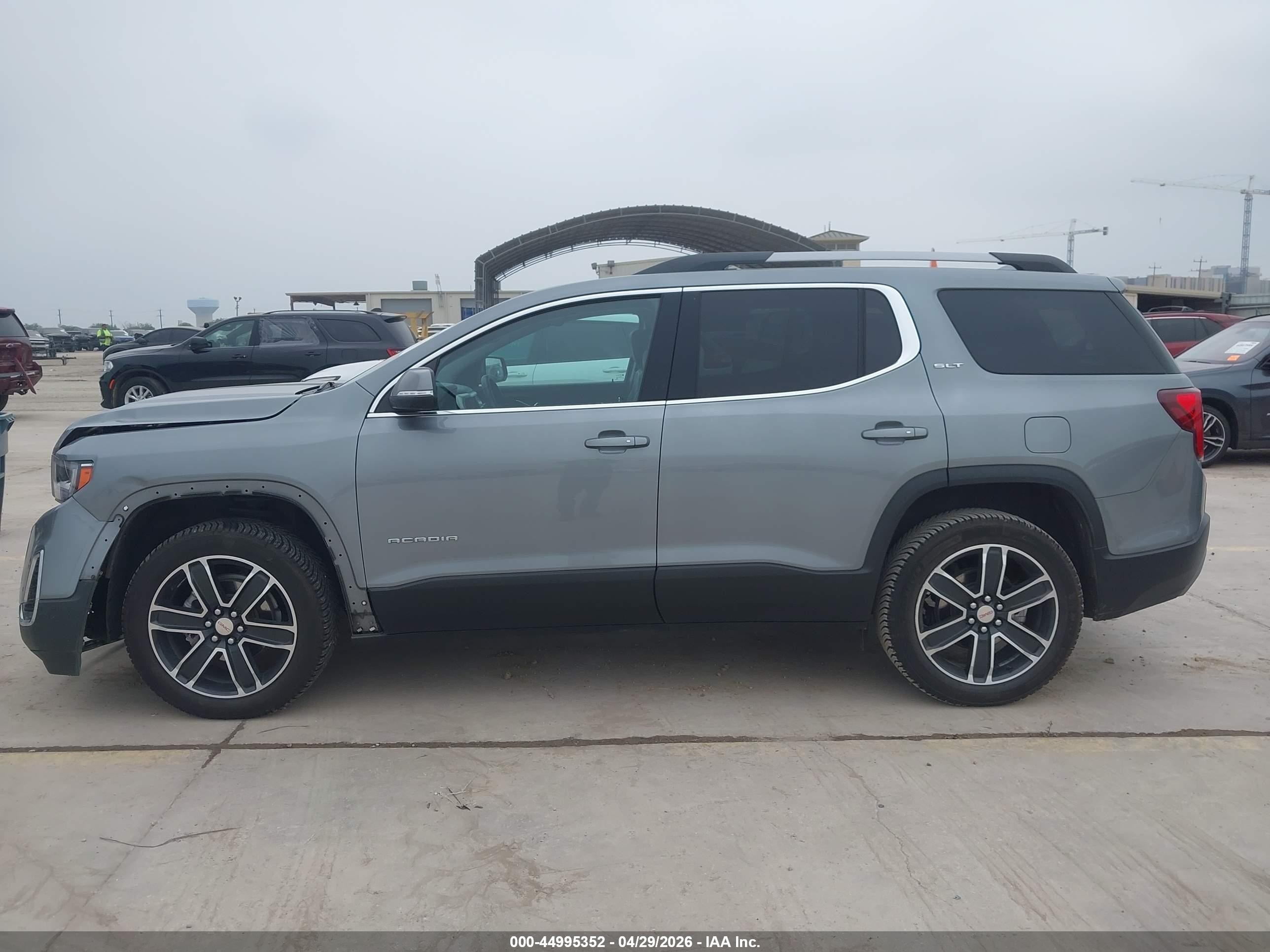 2023 Gmc Acadia Fwd Slt Gray vin: 1GKKNML40PZ137885