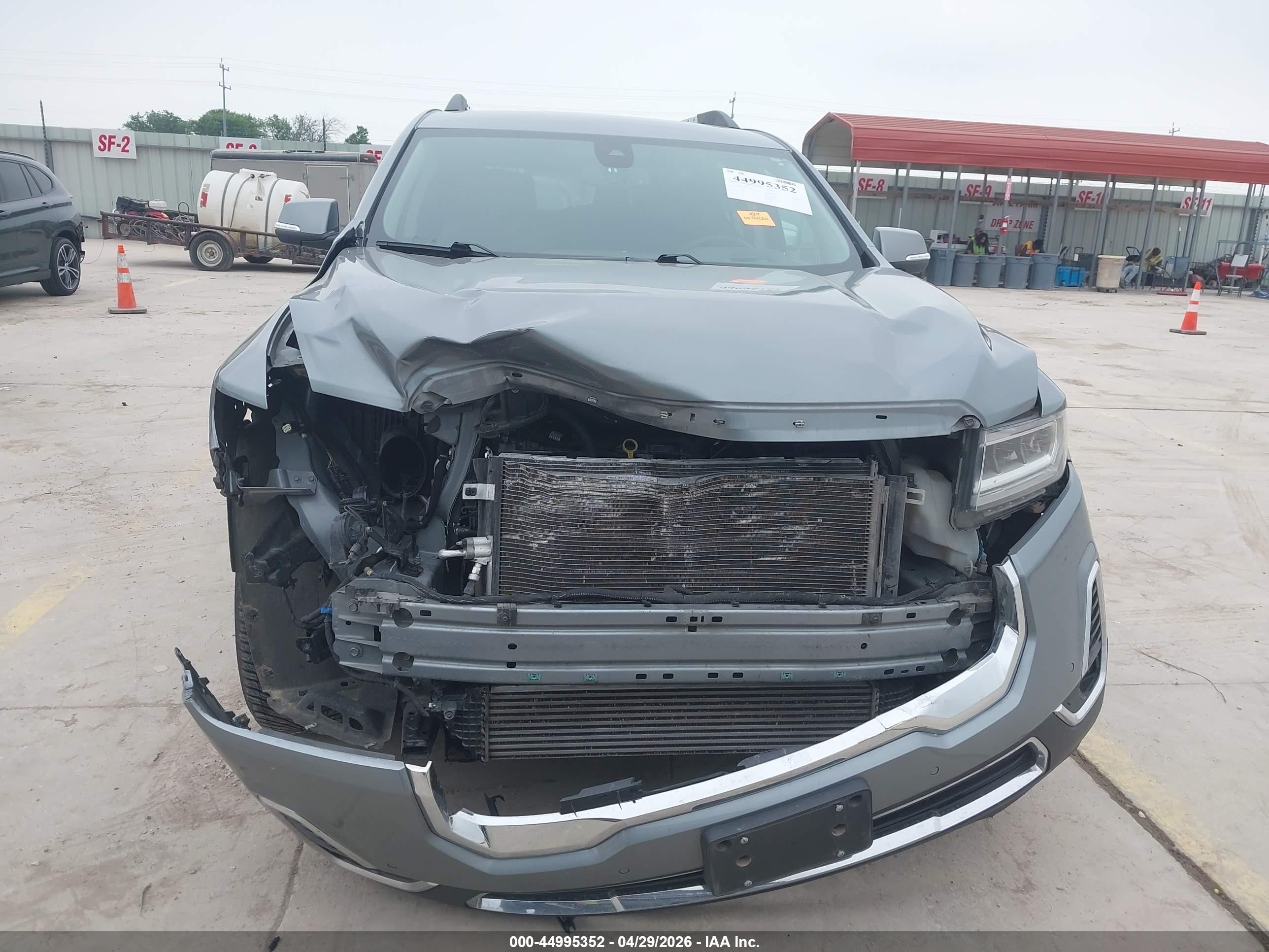 2023 Gmc Acadia Fwd Slt Gray vin: 1GKKNML40PZ137885