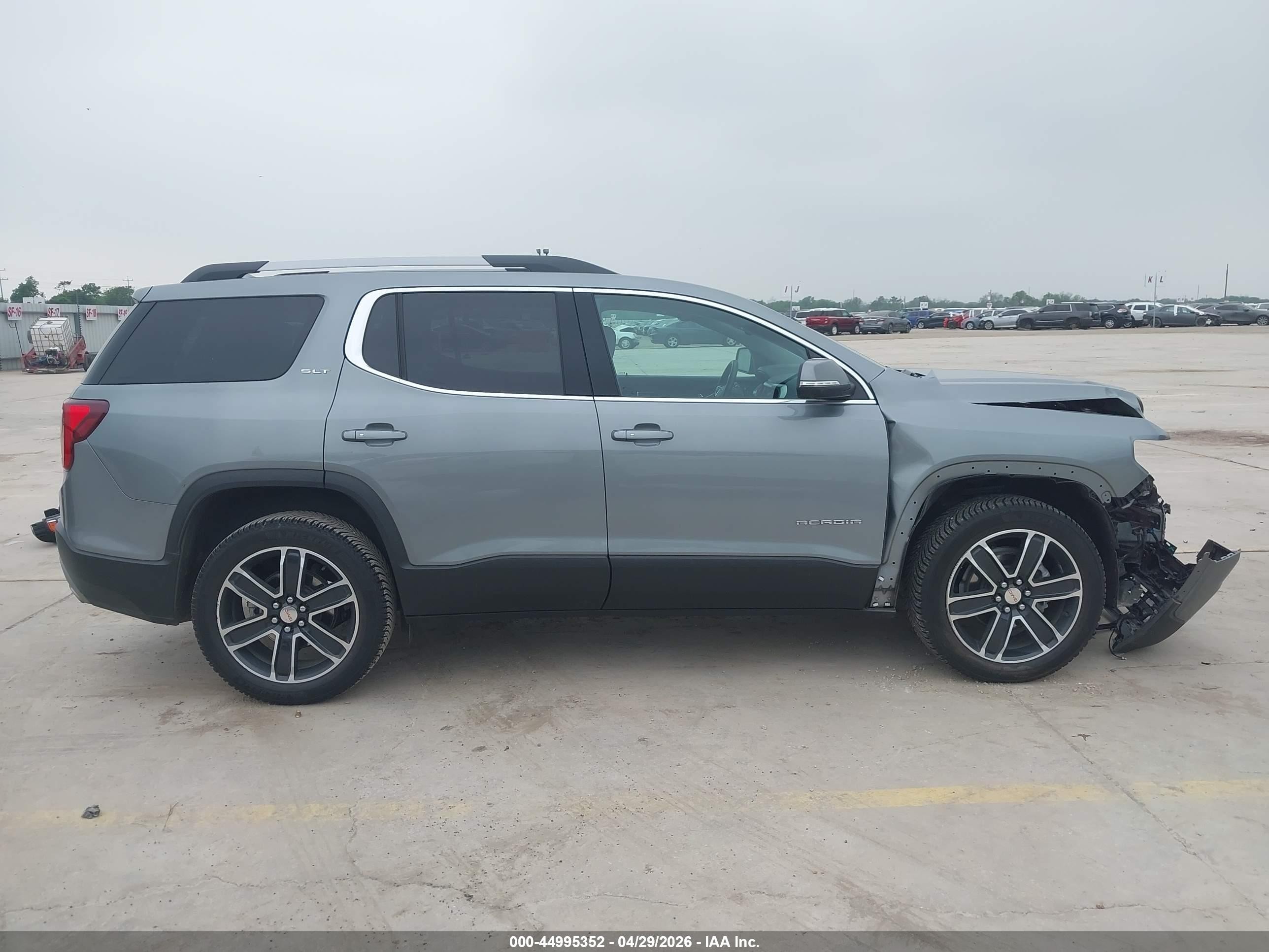 2023 Gmc Acadia Fwd Slt Gray vin: 1GKKNML40PZ137885