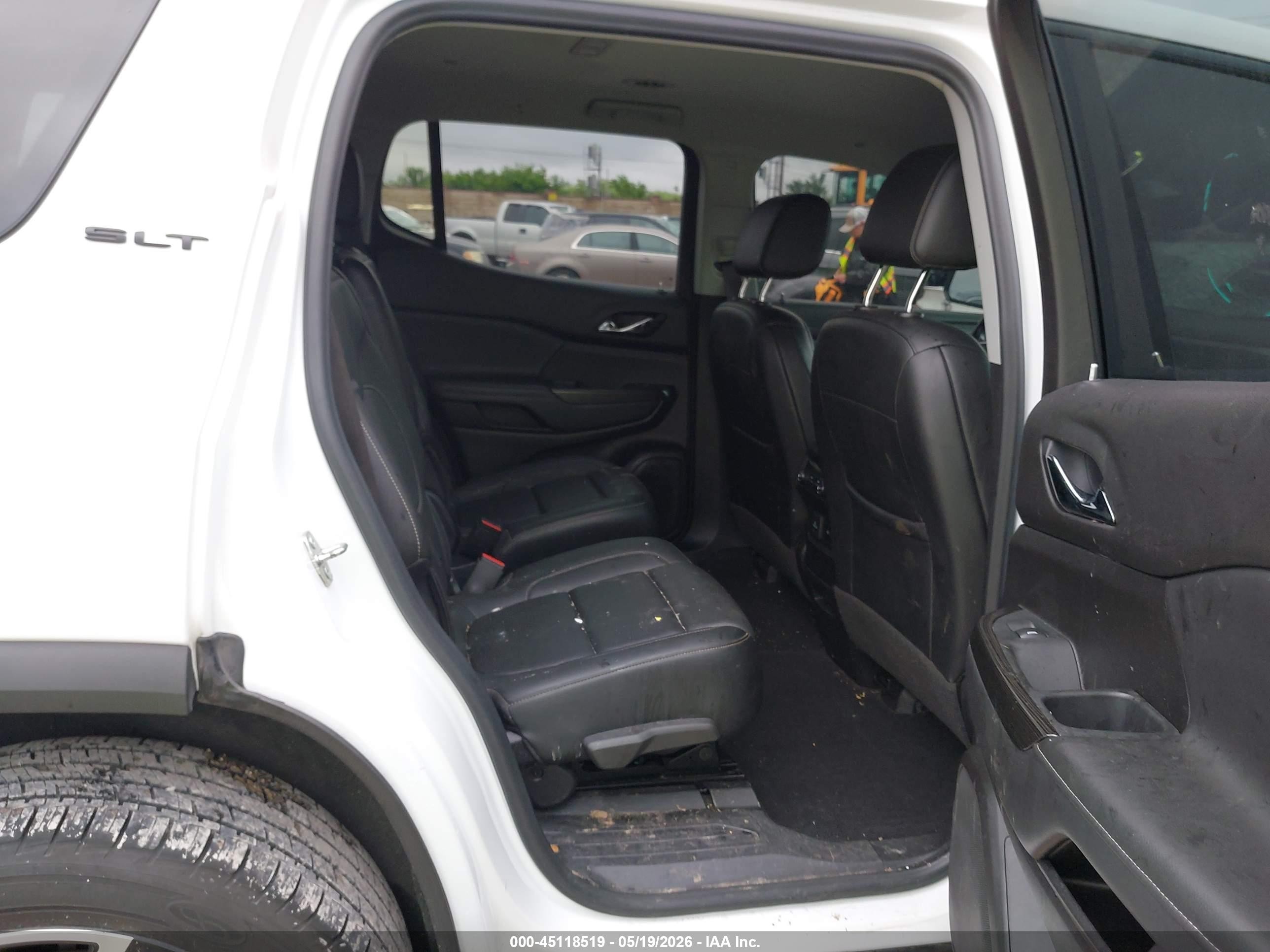 2021 Gmc Acadia Fwd Slt White vin: 1GKKNML41MZ210841