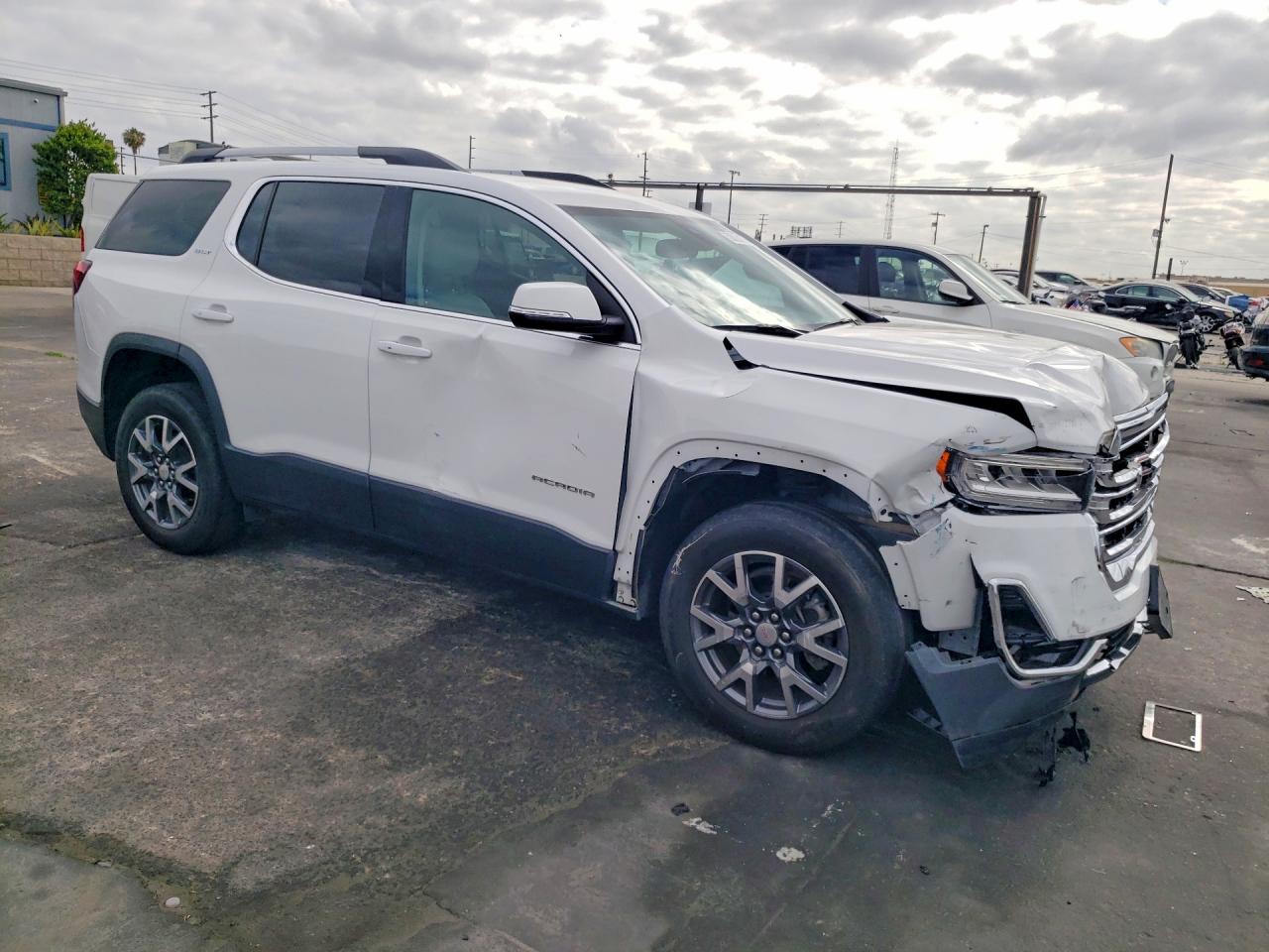 2023 Gmc Acadia Slt Белый vin: 1GKKNML43PZ229945