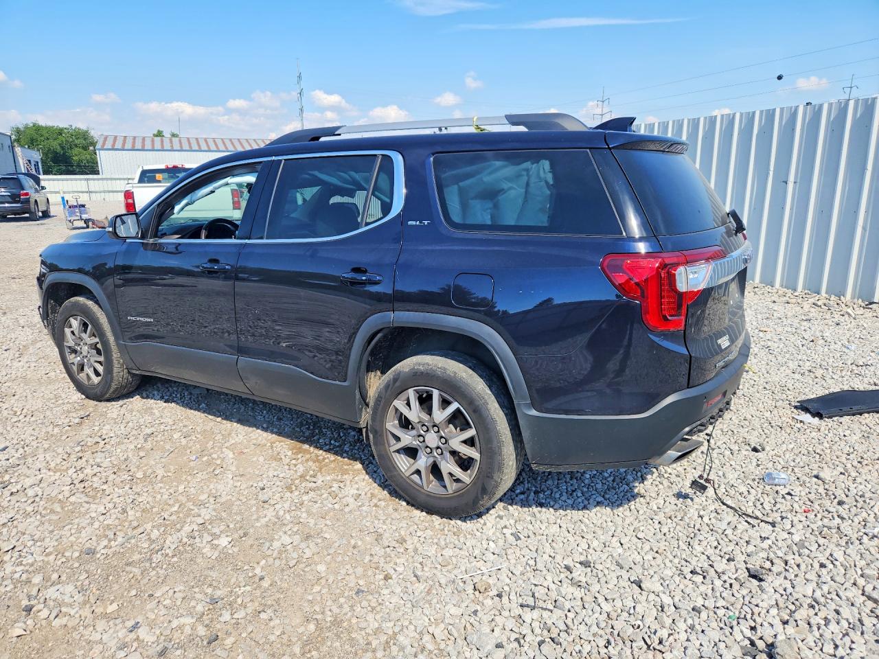 2021 Gmc Acadia Slt Синий vin: 1GKKNML44MZ154975
