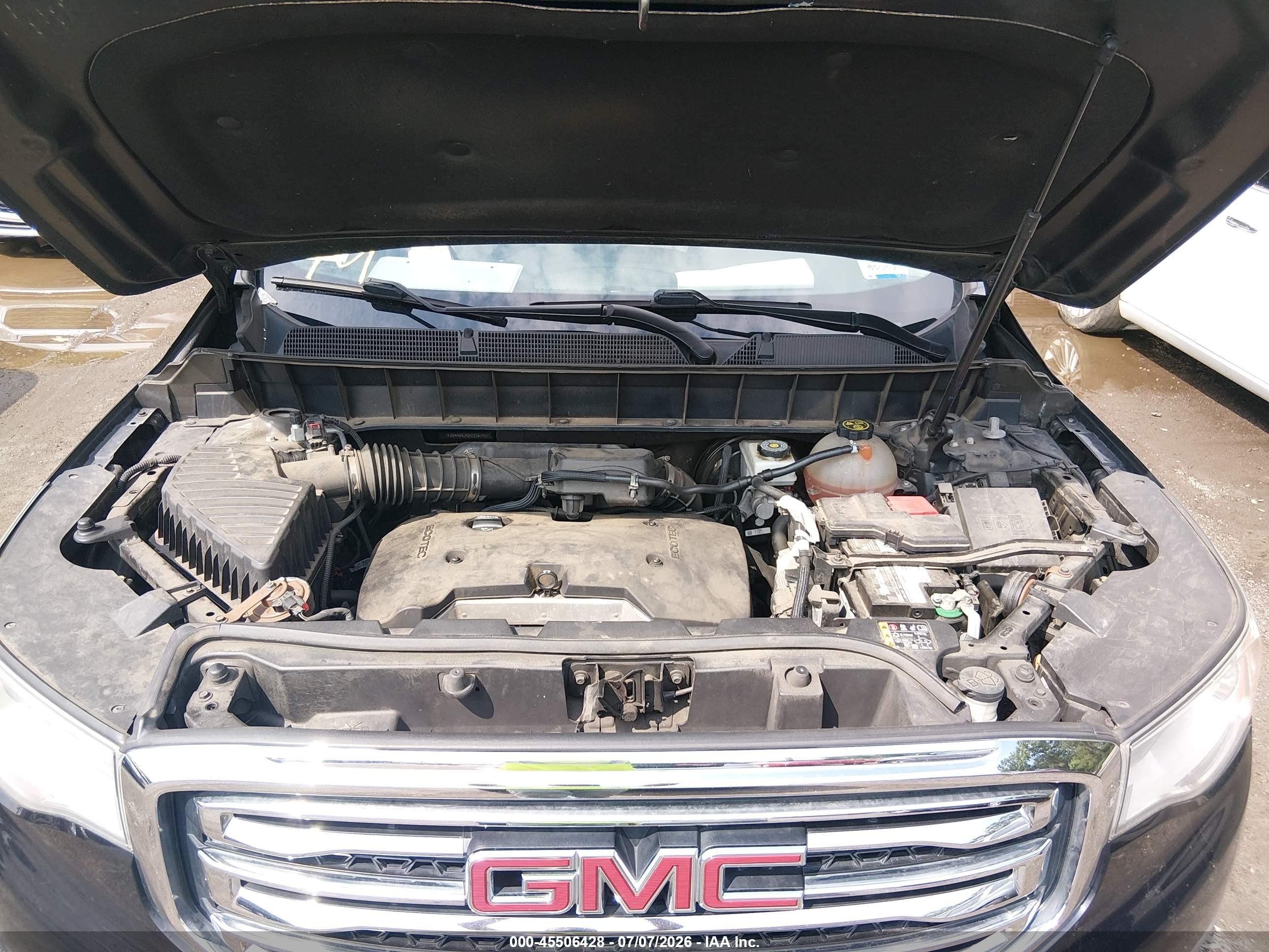 2019 Gmc Acadia Slt-1 Черный vin: 1GKKNMLA0KZ238195