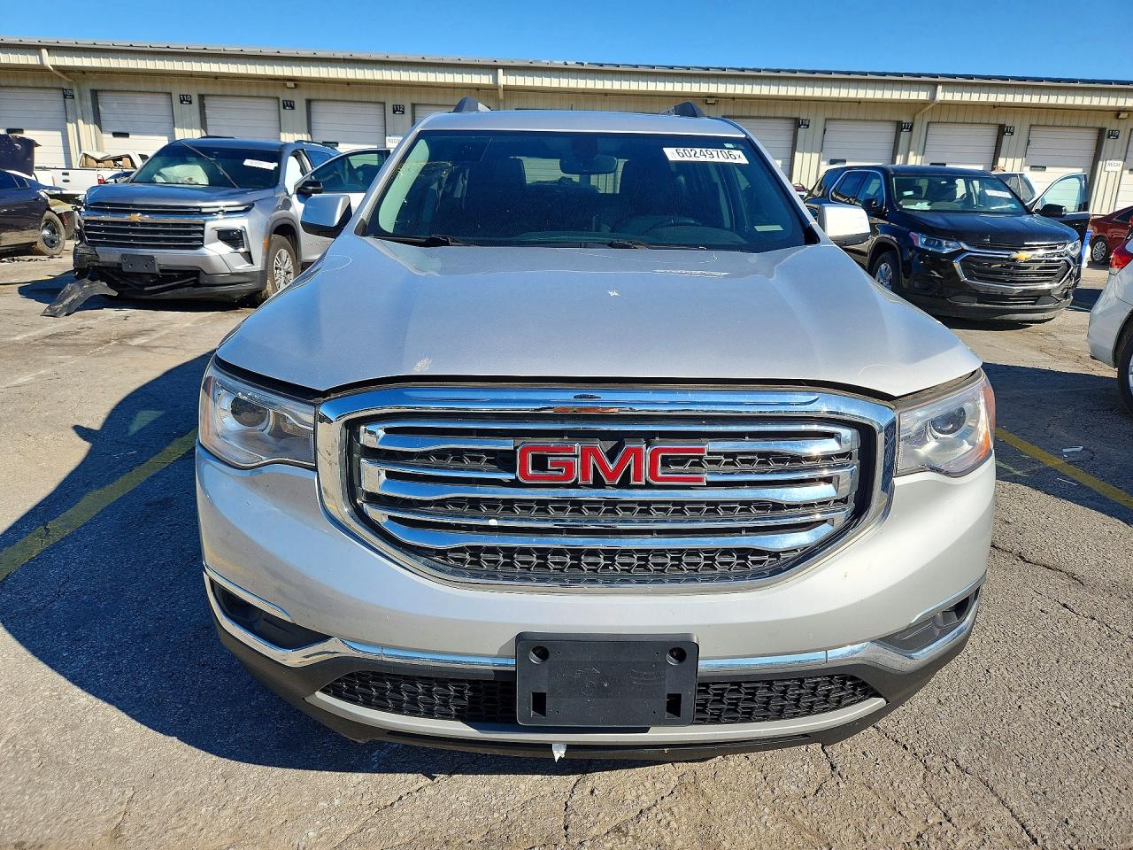 2017 Gmc Acadia Slt-1 Серебряный vin: 1GKKNMLA5HZ267149