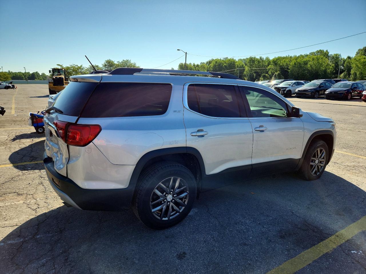 2017 Gmc Acadia Slt-1 Серебряный vin: 1GKKNMLA5HZ267149