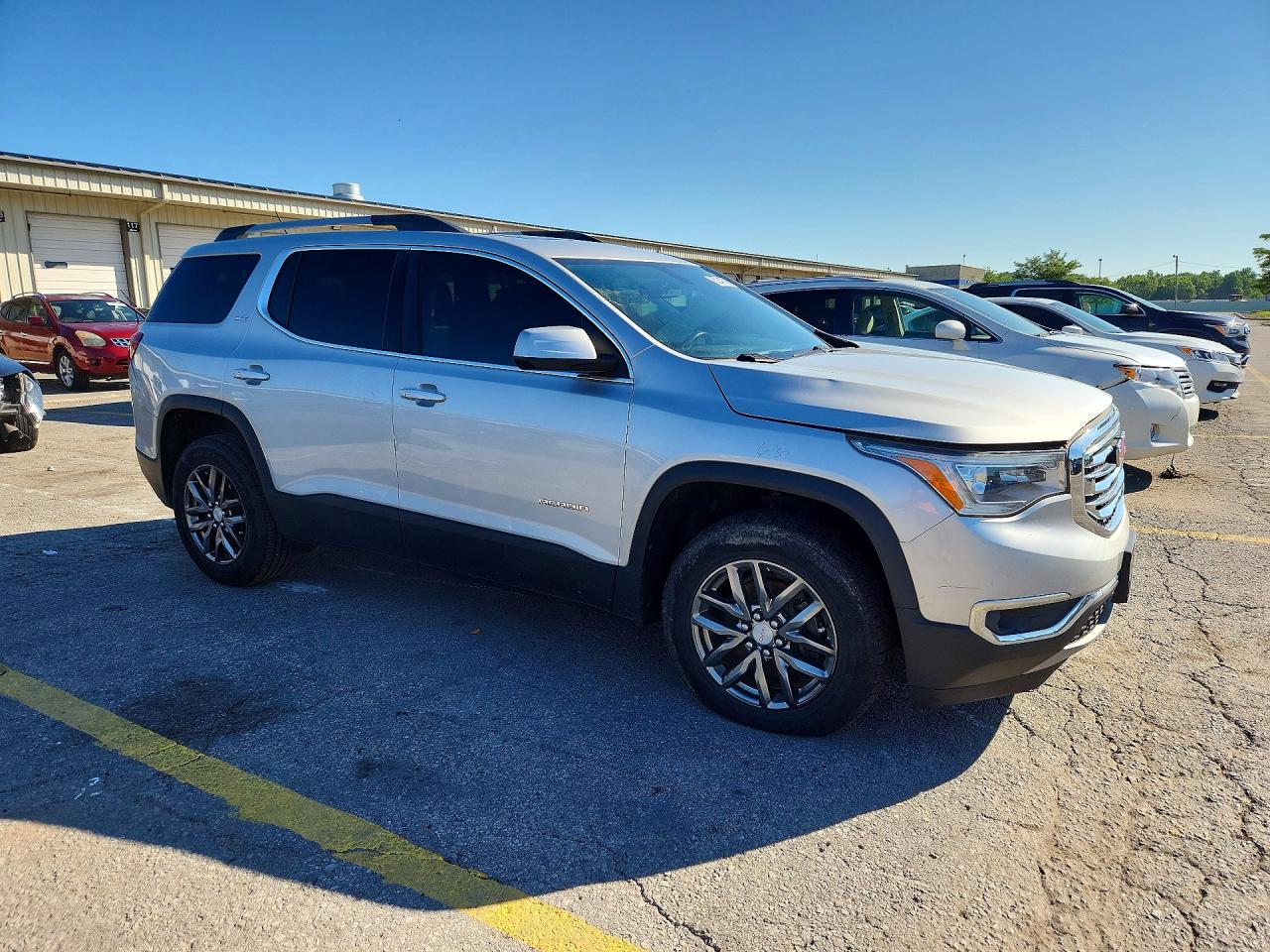 2017 Gmc Acadia Slt-1 Серебряный vin: 1GKKNMLA5HZ267149