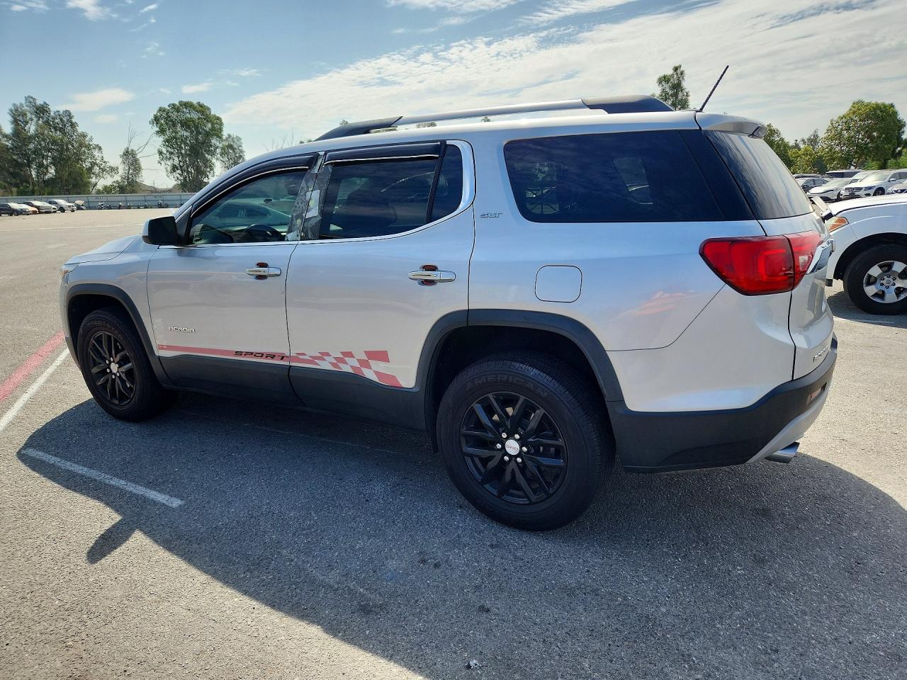 2019 Gmc Acadia Slt-1 Silver vin: 1GKKNMLS0KZ172191