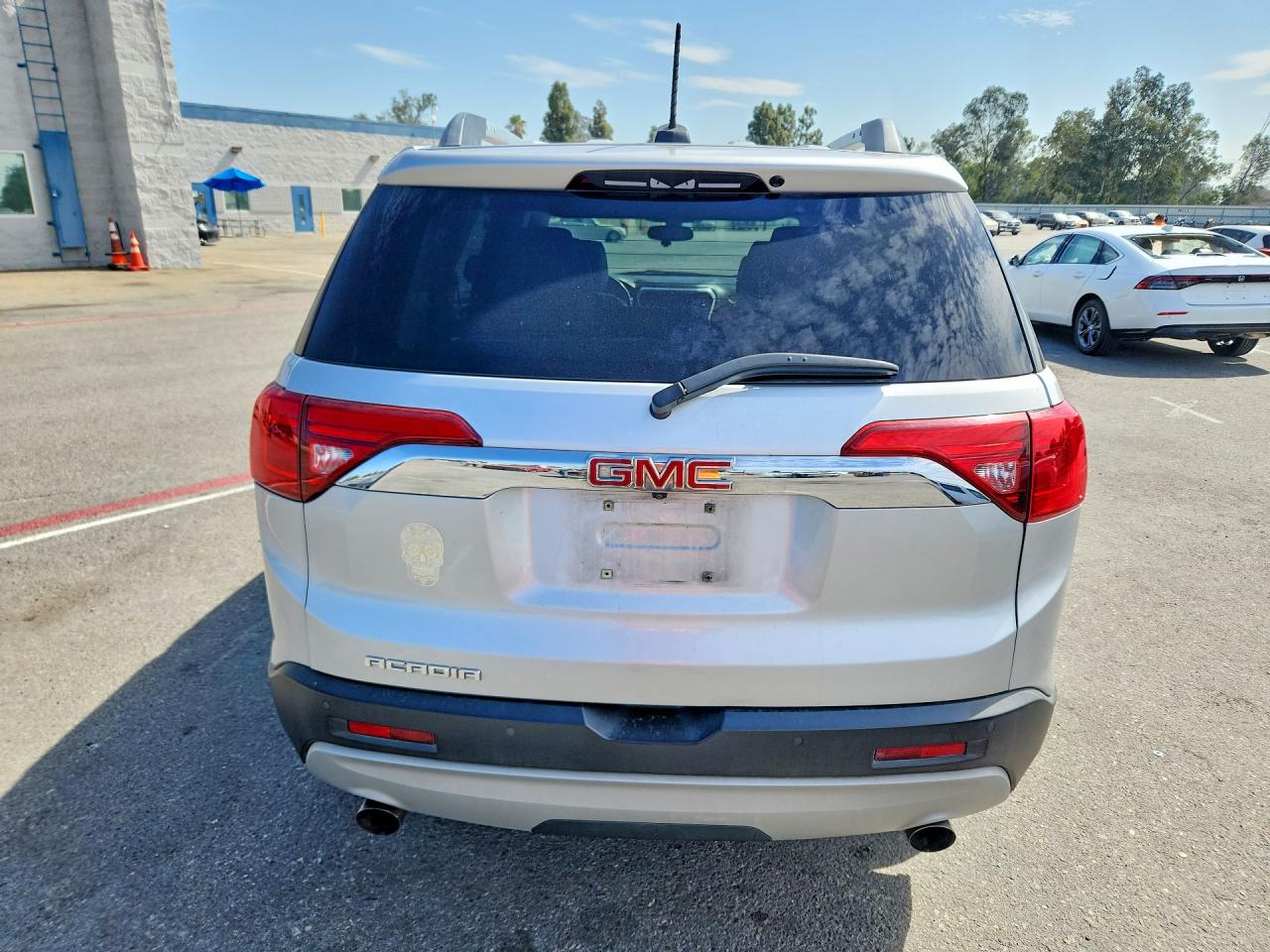 2019 Gmc Acadia Slt-1 Silver vin: 1GKKNMLS0KZ172191