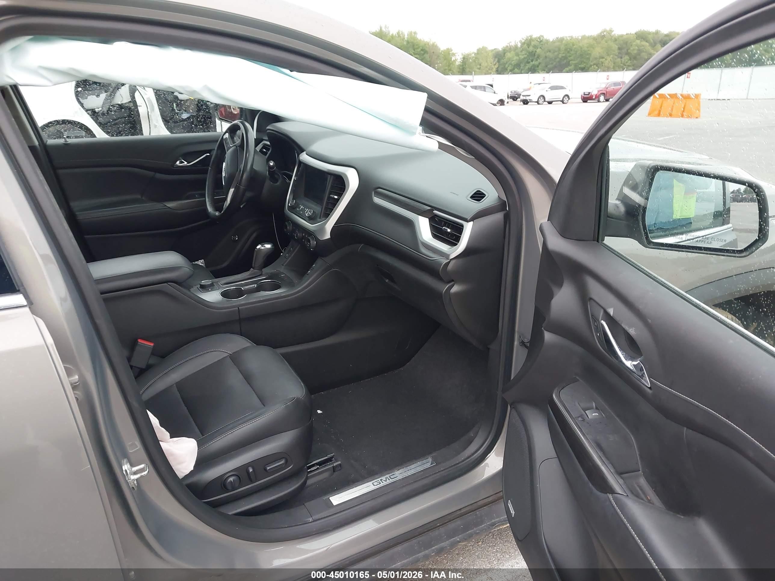 2019 Gmc Acadia Slt-1 Gray vin: 1GKKNMLS1KZ166769