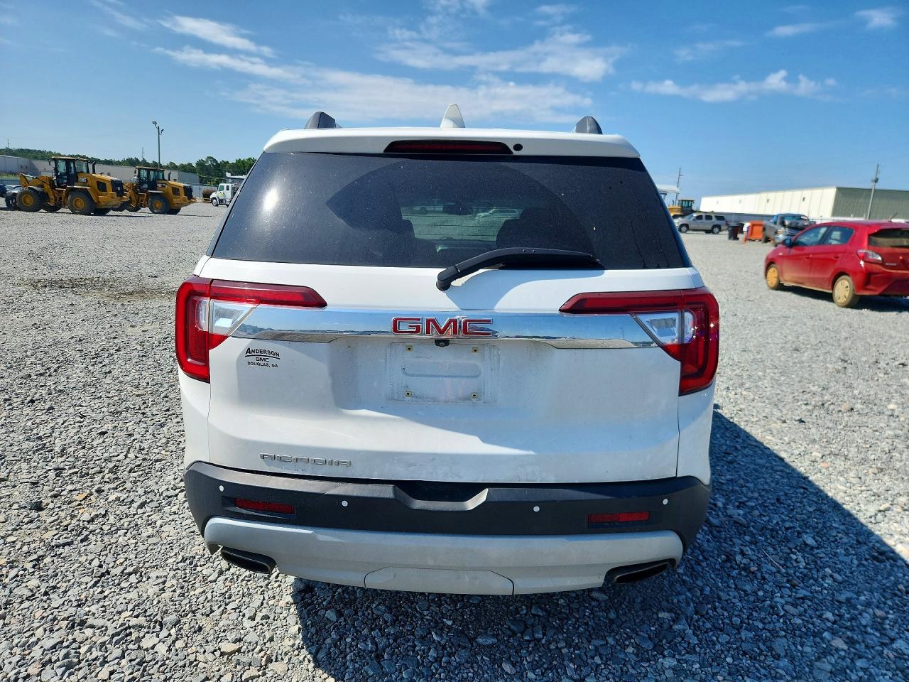 2020 Gmc Acadia Slt White vin: 1GKKNMLS1LZ137287