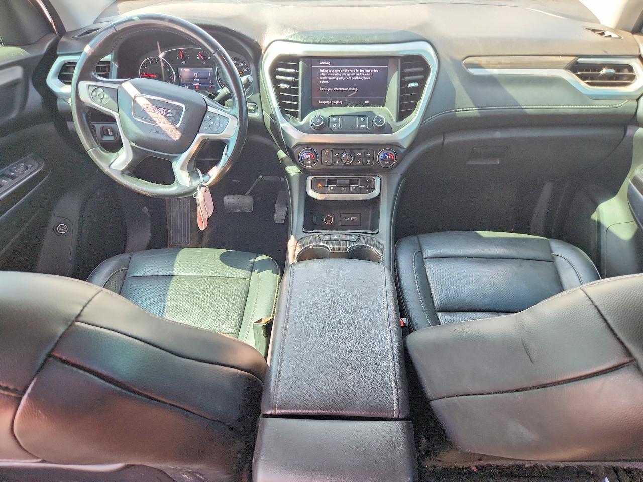 2020 Gmc Acadia Slt White vin: 1GKKNMLS1LZ137287