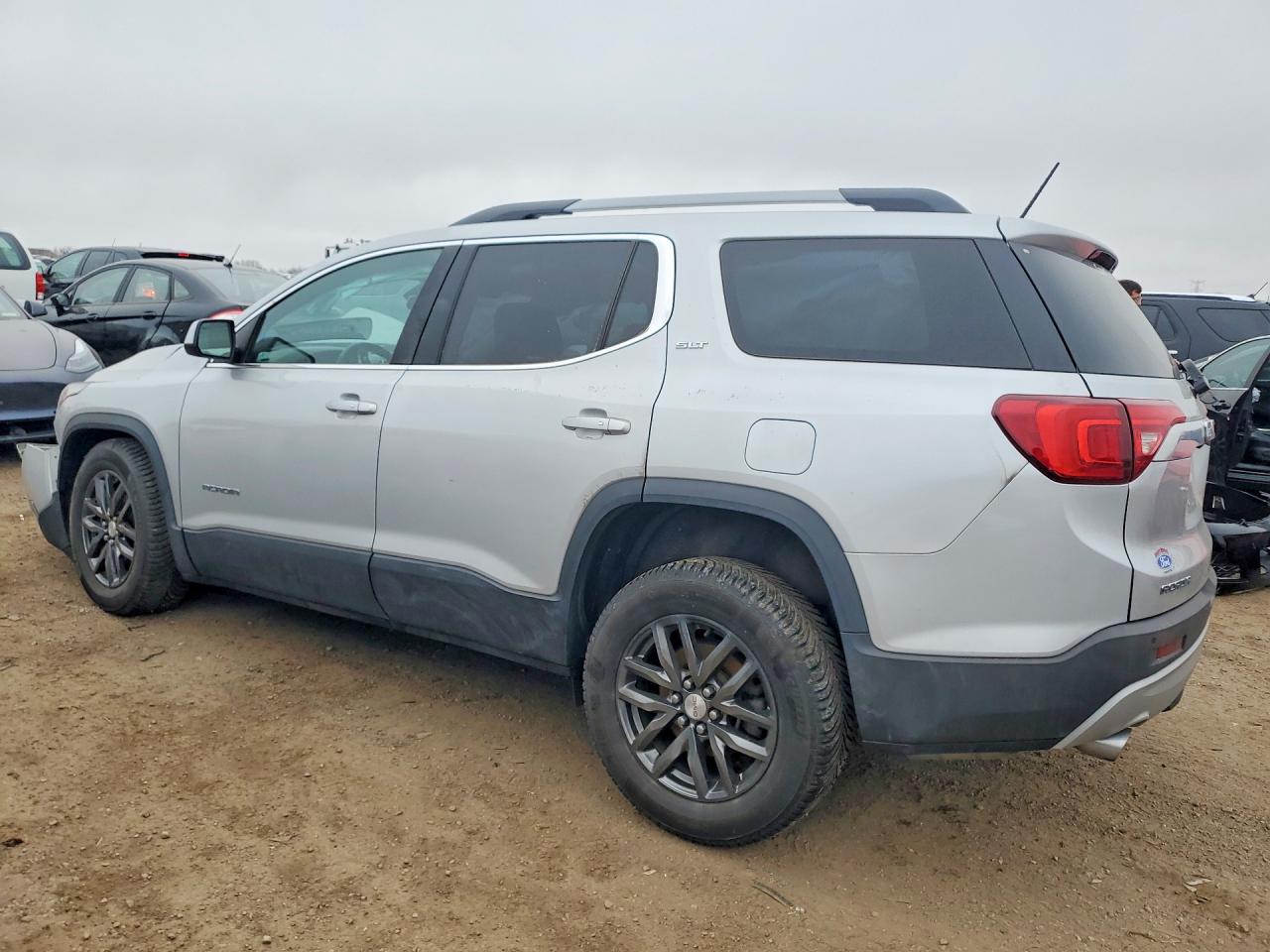 2017 Gmc Acadia Slt 1 Silver vin: 1GKKNMLS2HZ284676