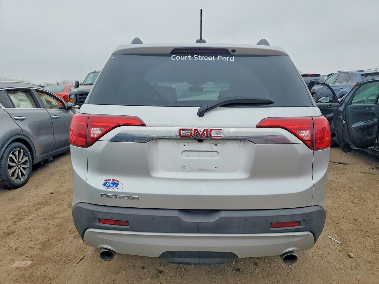 2017 Gmc Acadia Slt 1 Silver vin: 1GKKNMLS2HZ284676
