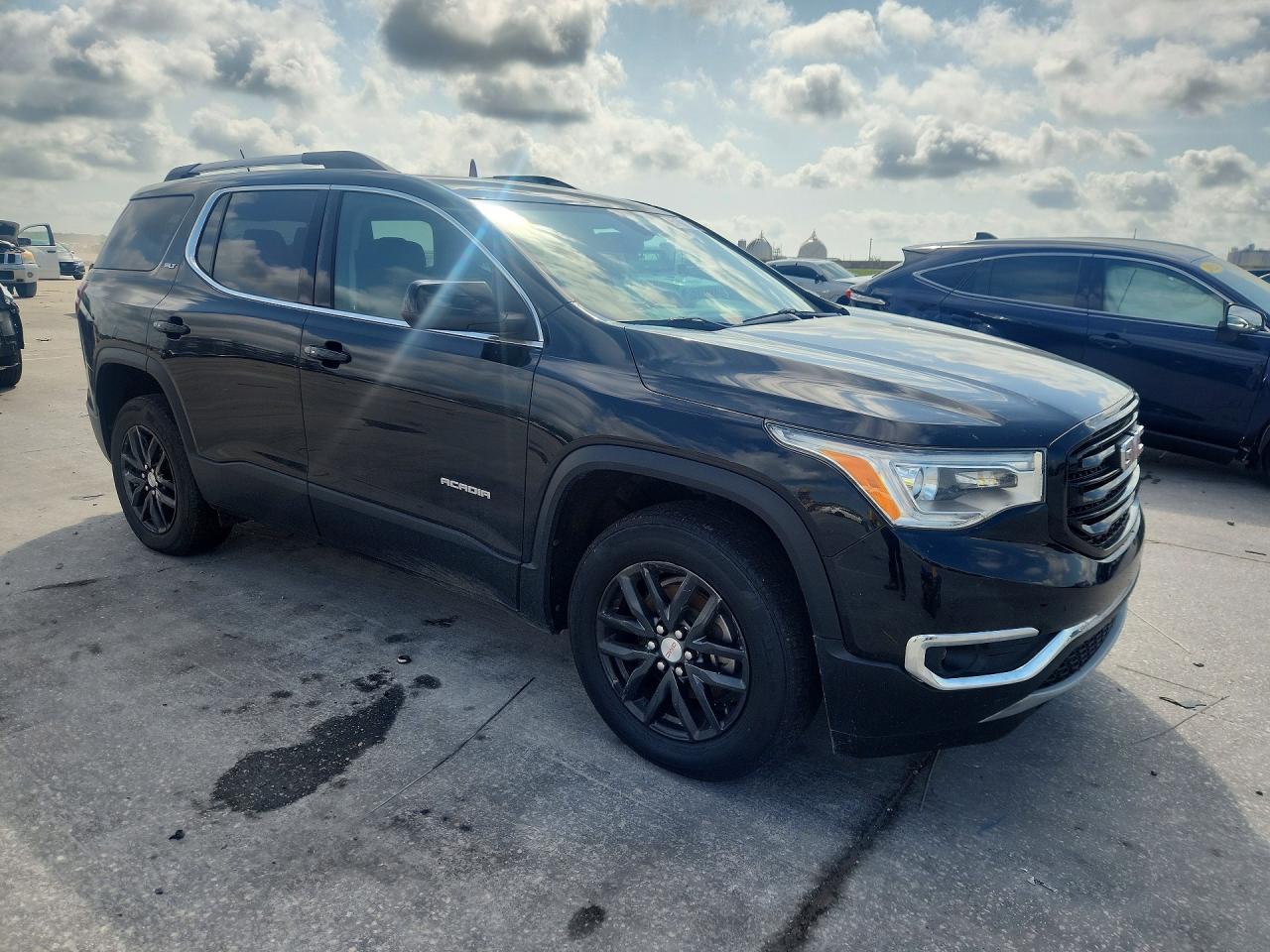 2019 Gmc Acadia Slt-1 Black vin: 1GKKNMLS2KZ139628