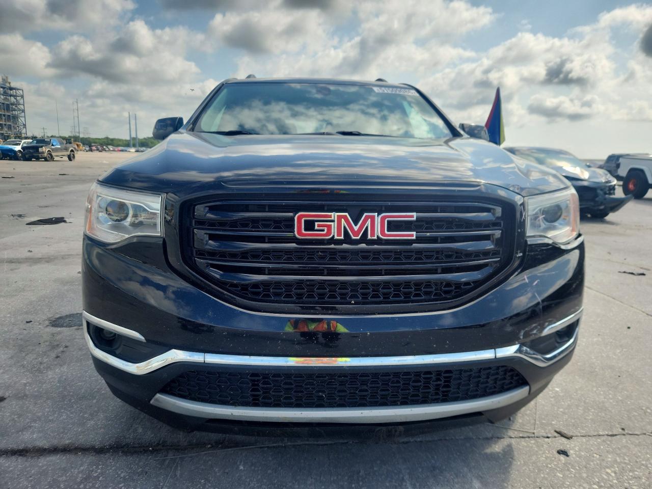 2019 Gmc Acadia Slt-1 Black vin: 1GKKNMLS2KZ139628