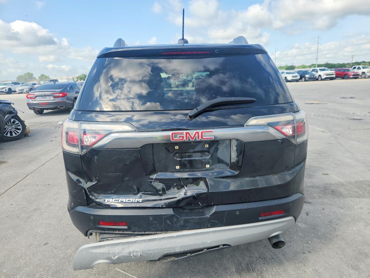 2019 Gmc Acadia Slt-1 Black vin: 1GKKNMLS2KZ139628