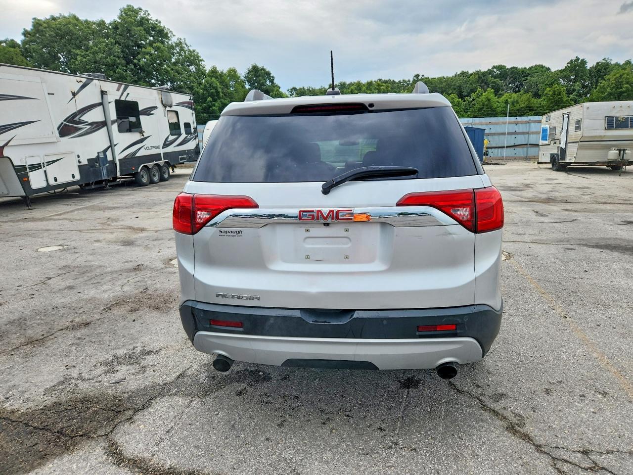 2019 Gmc Acadia Slt-1 Серебряный vin: 1GKKNMLS2KZ151648