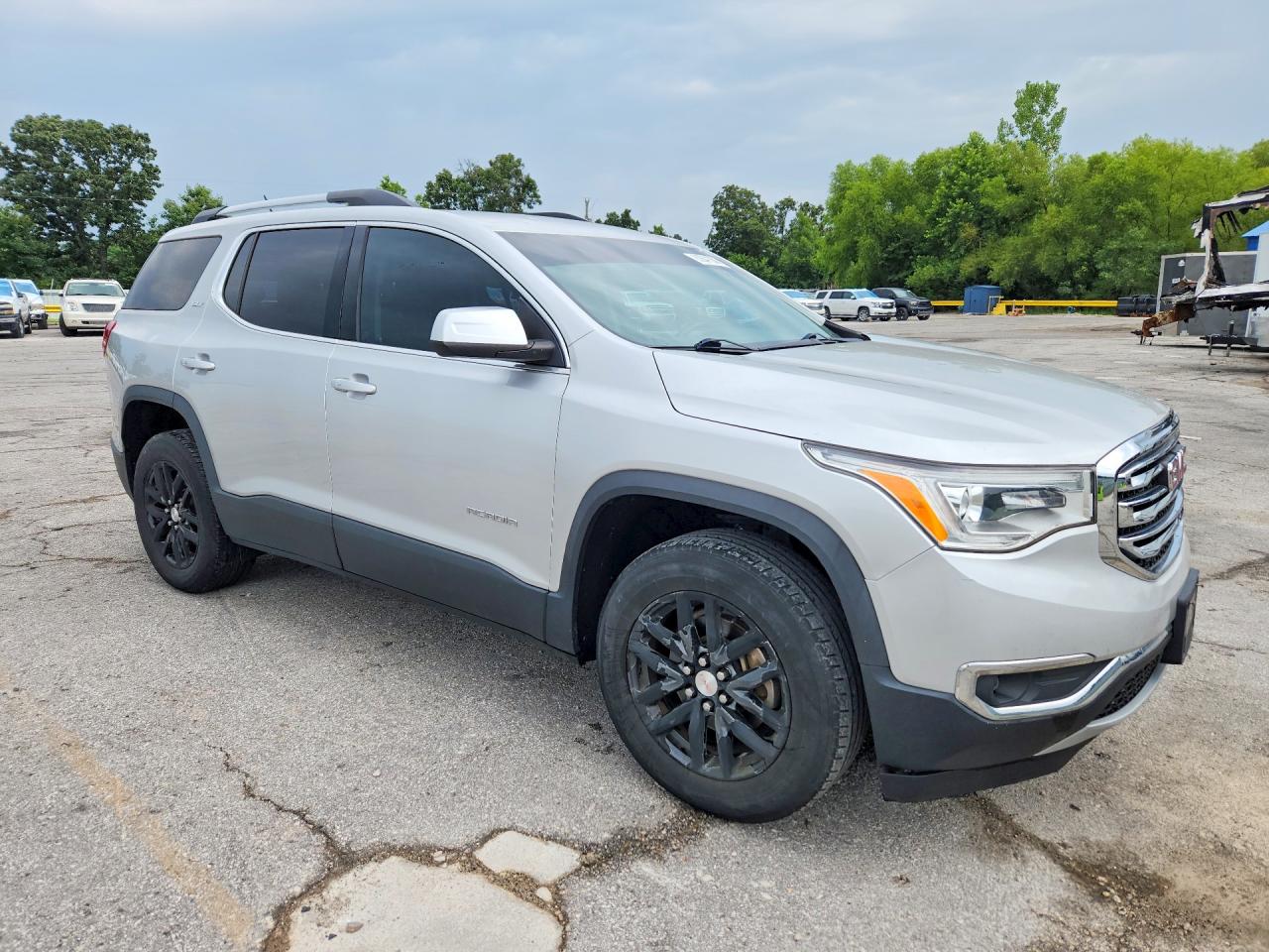 2019 Gmc Acadia Slt-1 Серебряный vin: 1GKKNMLS2KZ151648