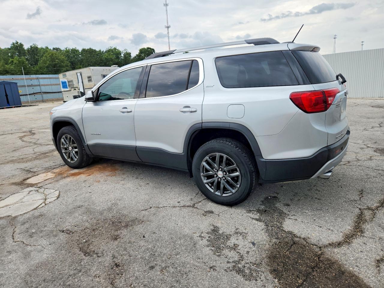 2019 Gmc Acadia Slt-1 Серебряный vin: 1GKKNMLS2KZ151648