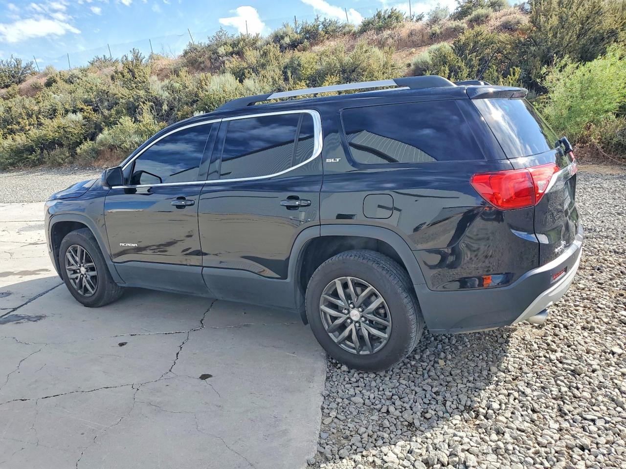 2017 Gmc Acadia Slt-1 Black vin: 1GKKNMLS3HZ130140