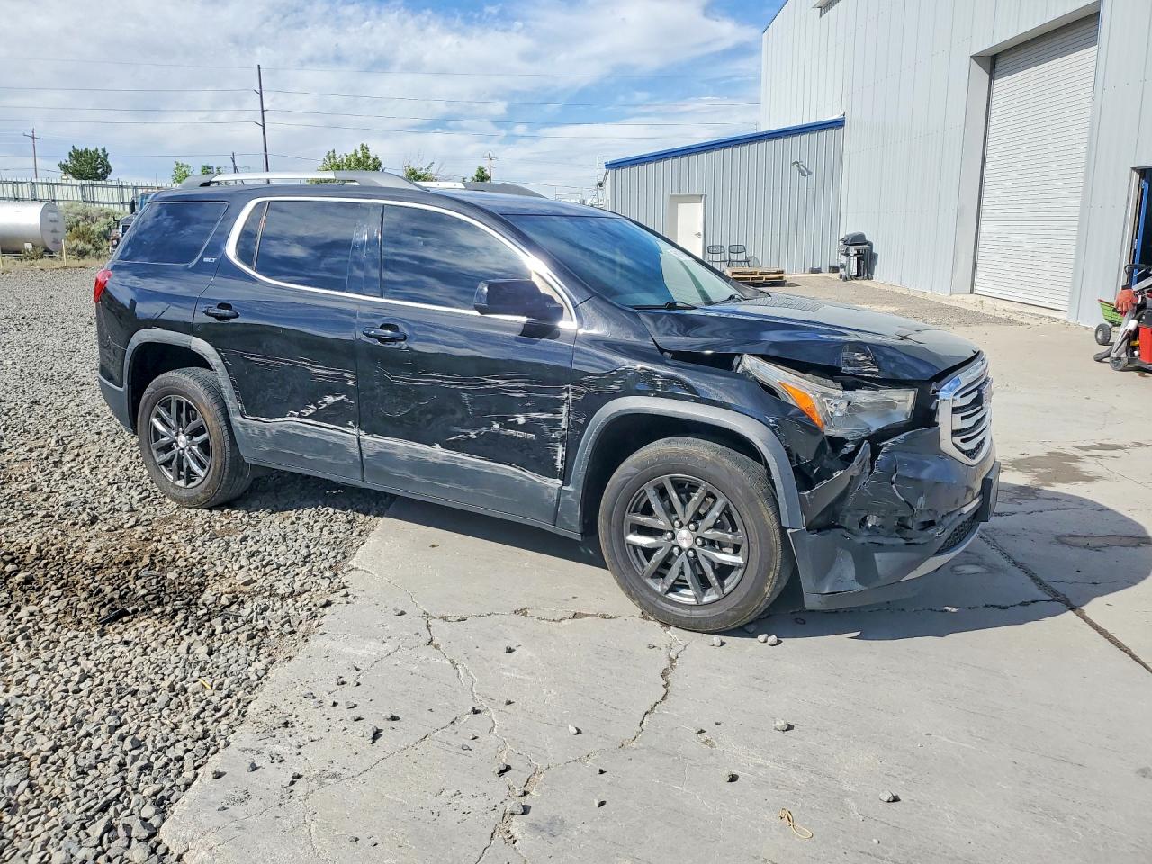 2017 Gmc Acadia Slt-1 Black vin: 1GKKNMLS3HZ130140