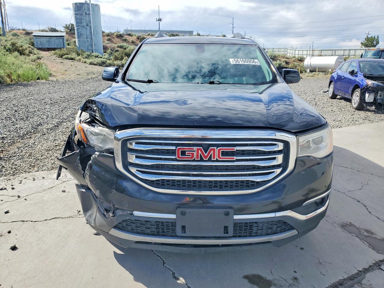2017 Gmc Acadia Slt-1 Black vin: 1GKKNMLS3HZ130140