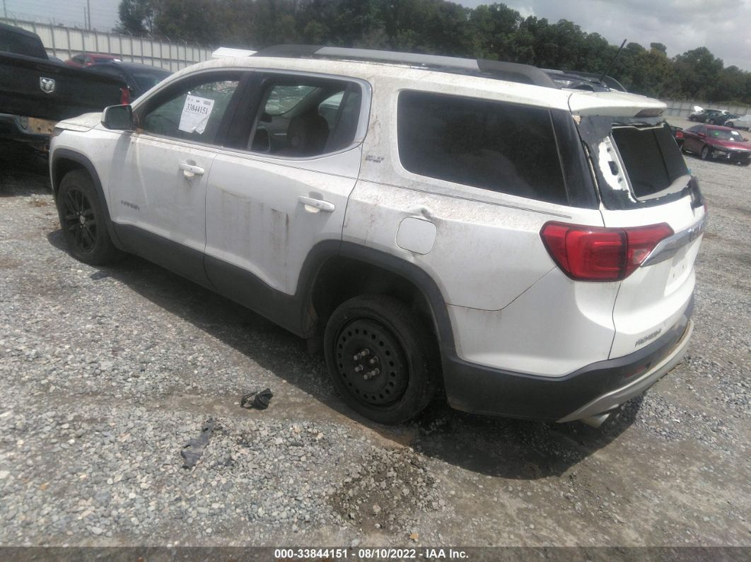 2018 Gmc Acadia Slt Белый vin: 1GKKNMLS3JZ203769