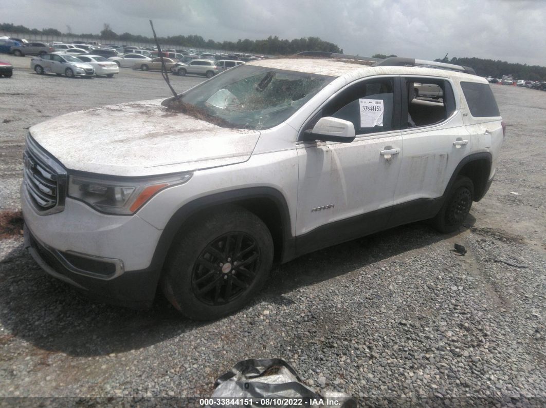 2018 Gmc Acadia Slt Белый vin: 1GKKNMLS3JZ203769
