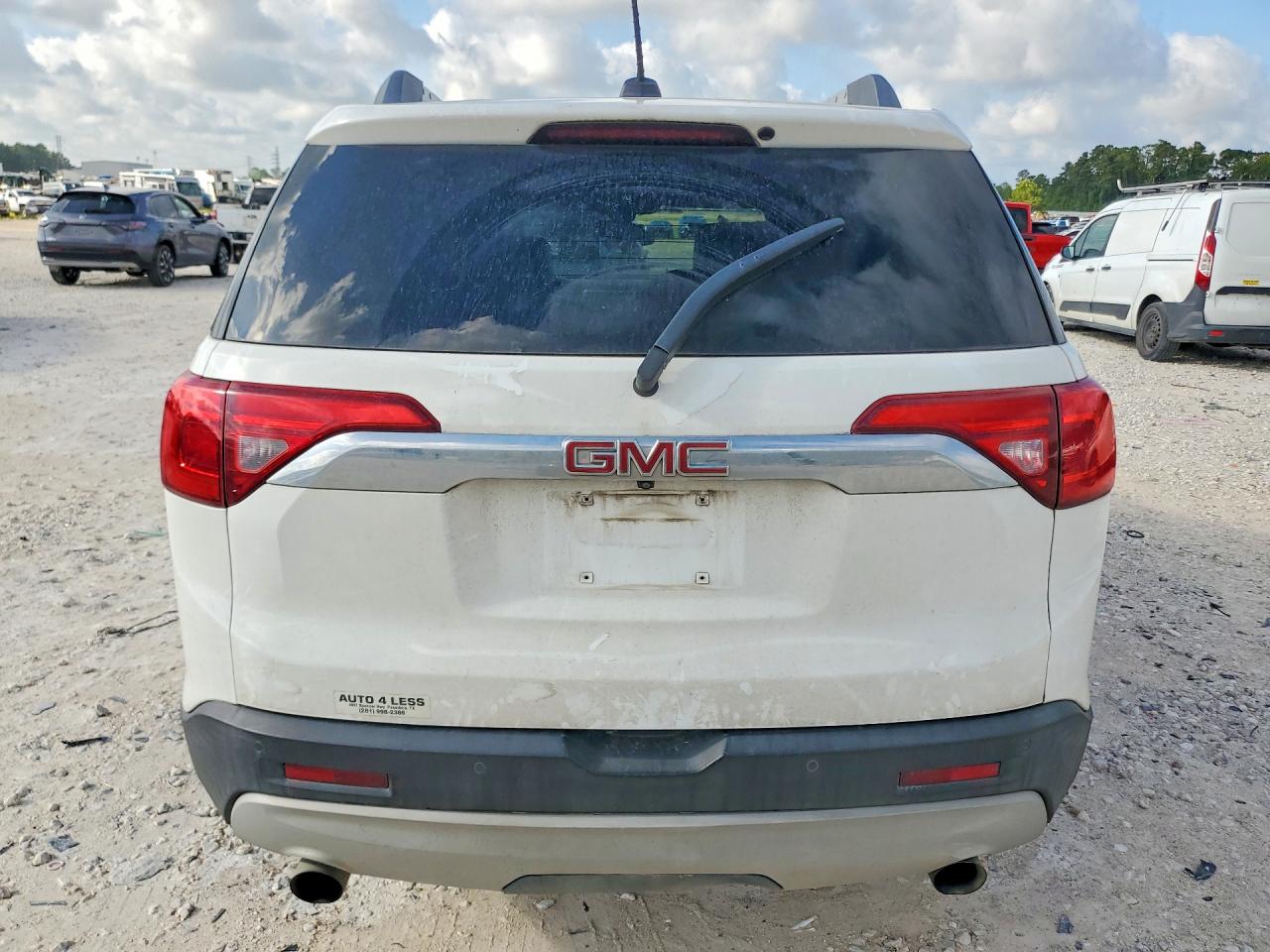 2018 Gmc Acadia Slt-1 White vin: 1GKKNMLS3JZ203769