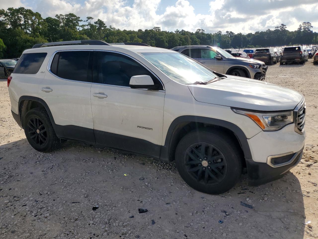 2018 Gmc Acadia Slt-1 White vin: 1GKKNMLS3JZ203769