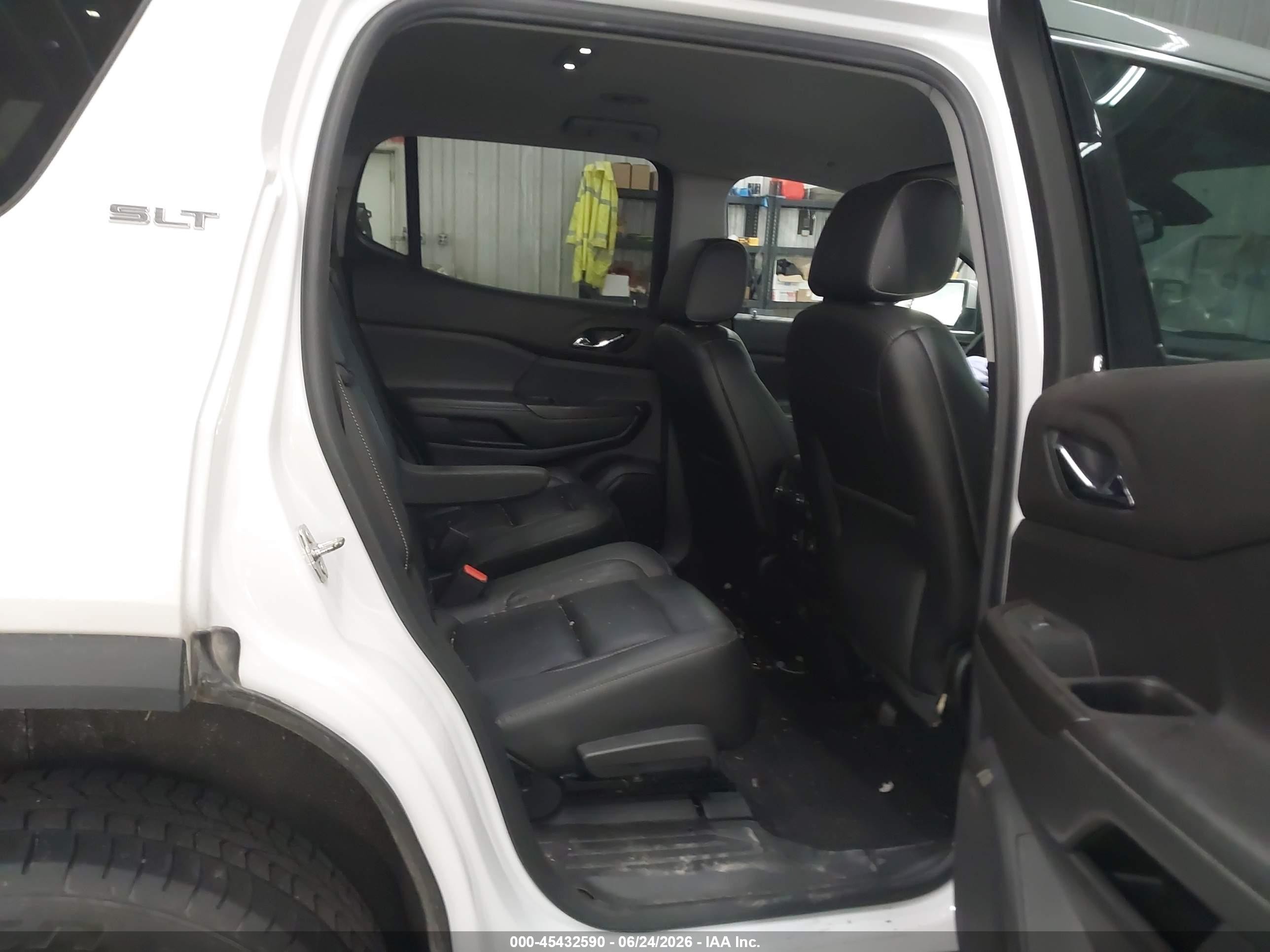 2019 Gmc Acadia Slt-1 White vin: 1GKKNMLS3KZ209511