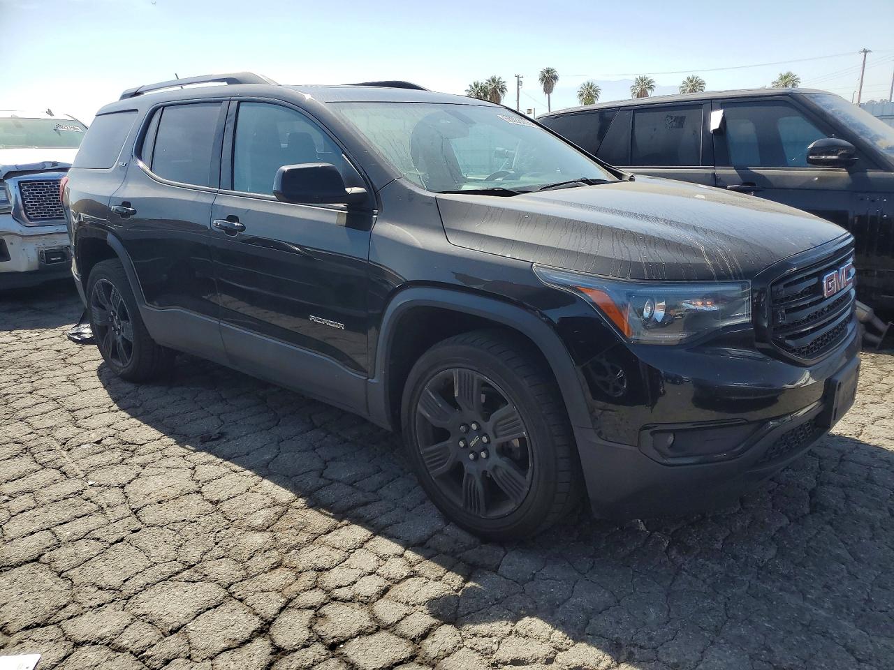 2019 Gmc Acadia Slt-1 Black vin: 1GKKNMLS3KZ262886