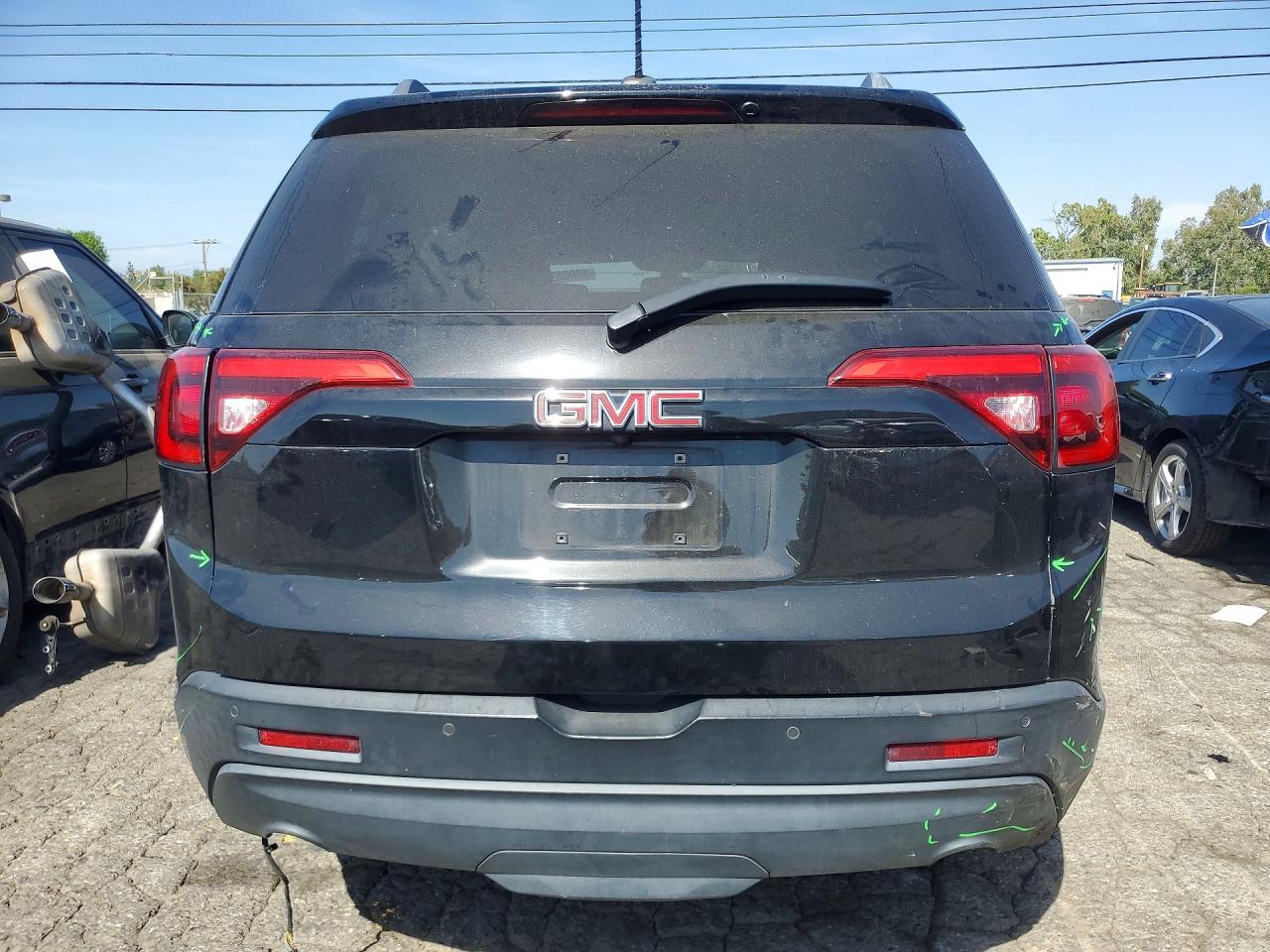 2019 Gmc Acadia Slt-1 Black vin: 1GKKNMLS3KZ262886